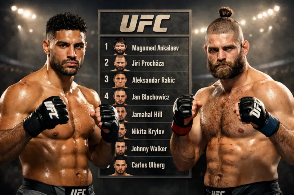 Улберг против Прохазки: новый топ UFC 2026
